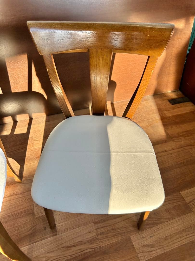 717 飛騨家具 シラカワ ダイニングチェア2脚 北欧 ナチュラル　セット　美品