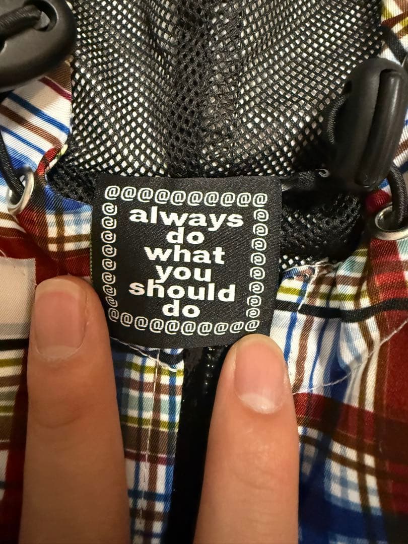 always do what should you do ナイロンジャケットS