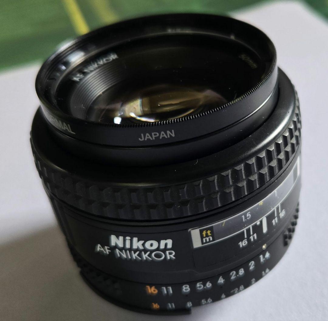 Nikon AF NIKKOR 50mm f/1.4 レンズ