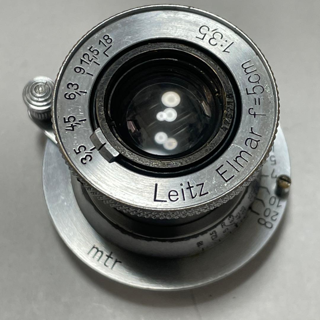 名玉！Leica Leitz Elmar f=5cm 1:3.5 475218?