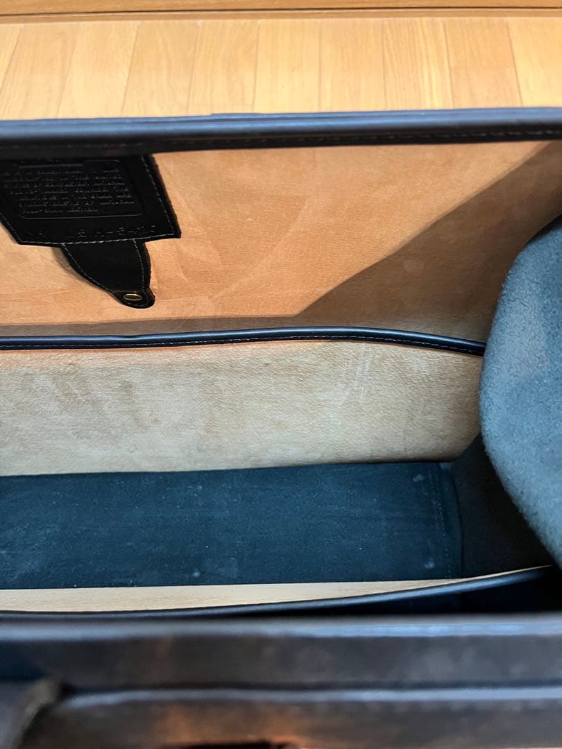 オールドコーチ ダレスバッグ 本革 USA製 黒 5420 coach