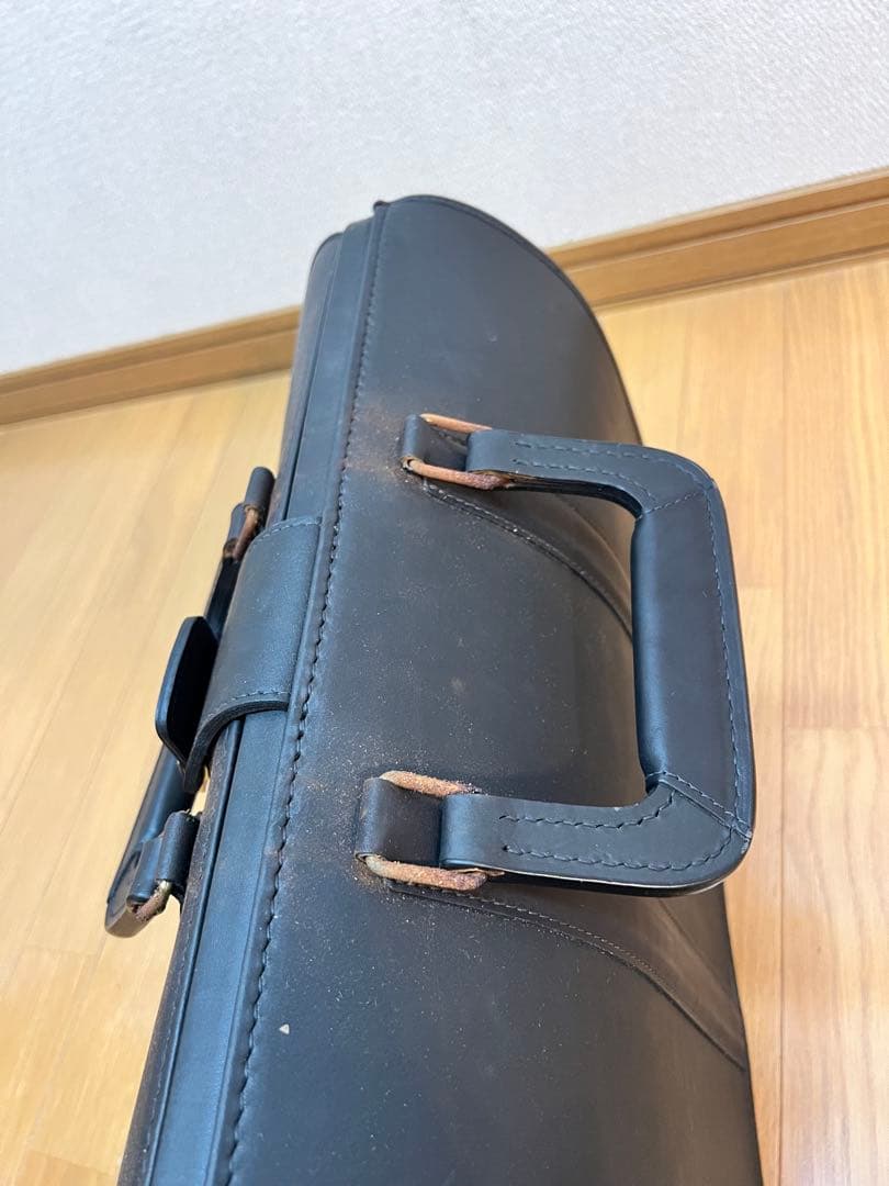 オールドコーチ ダレスバッグ 本革 USA製 黒 5420 coach