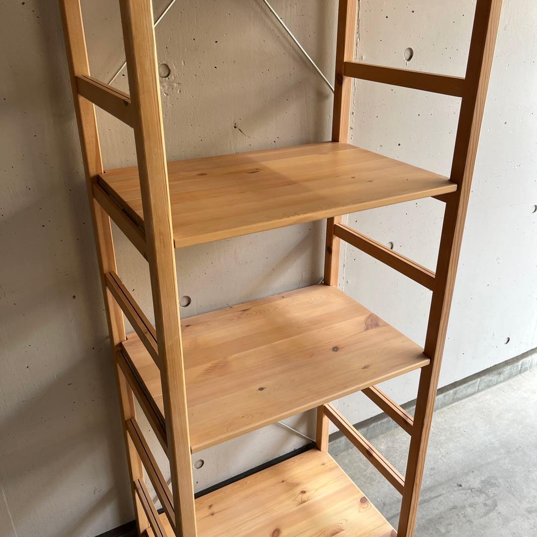 m★無印 パイン材ユニットシェルフ・５８ｃｍ幅・大