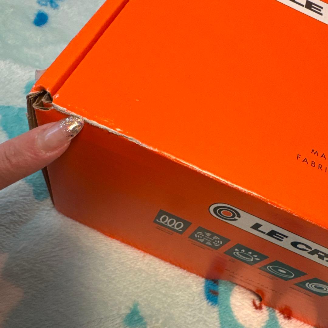 LE CREUSET 24cm ホーロー鍋 ディープティール