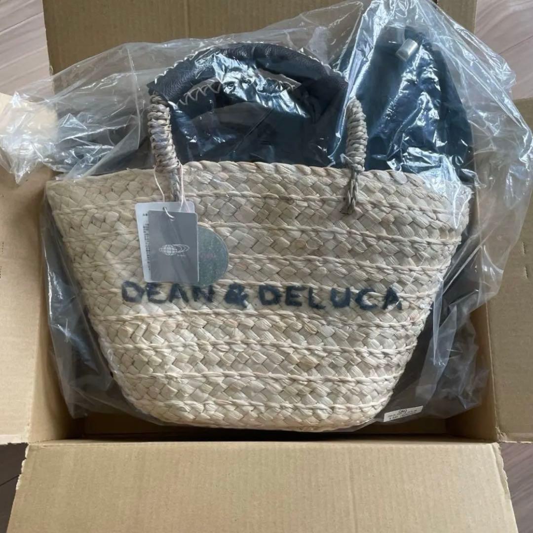 DEAN ＆ DELUCA × BEAMS COUTURE 保冷 かごバッグ 小