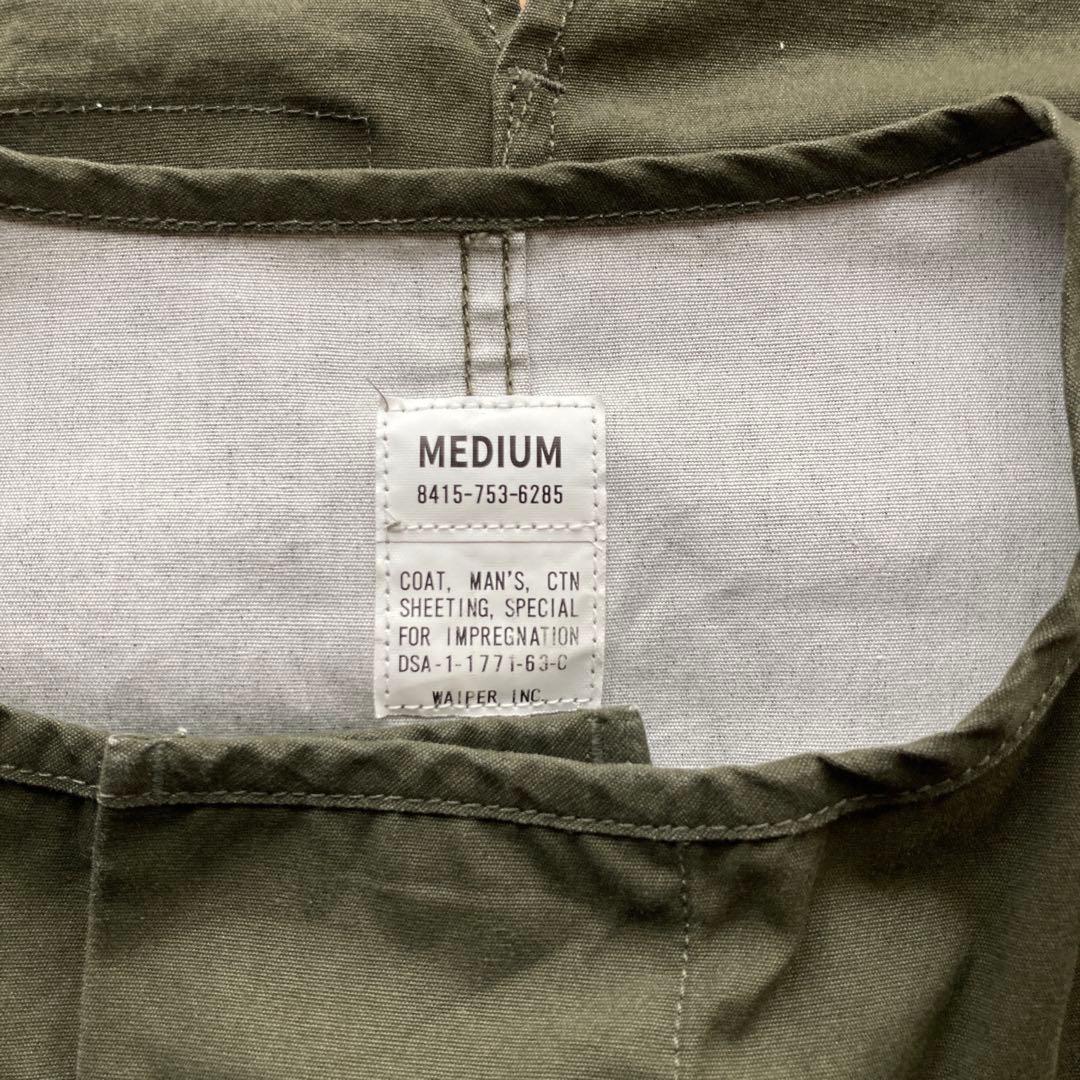 米軍 60’s U.S.ARMY ガスプロテクティブコート WAIPER.inc