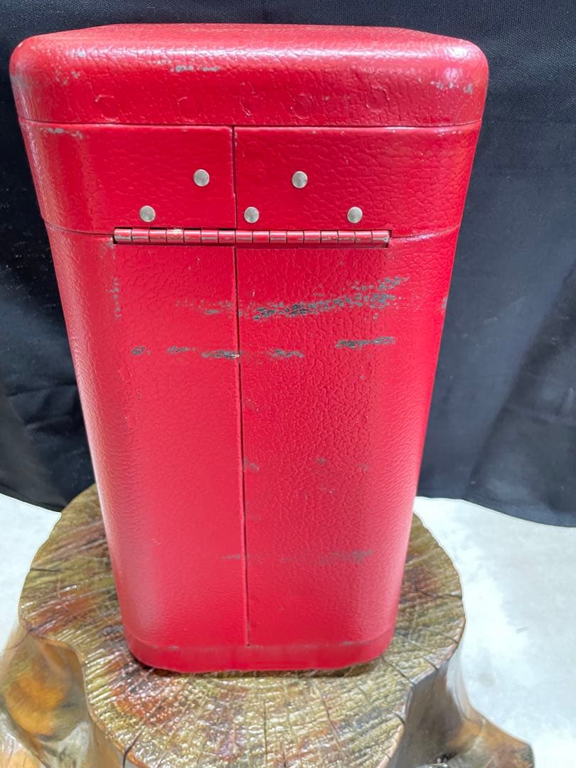 【希少】Colemanランタン200A 1967年1月パテペン＋メタルケース赤