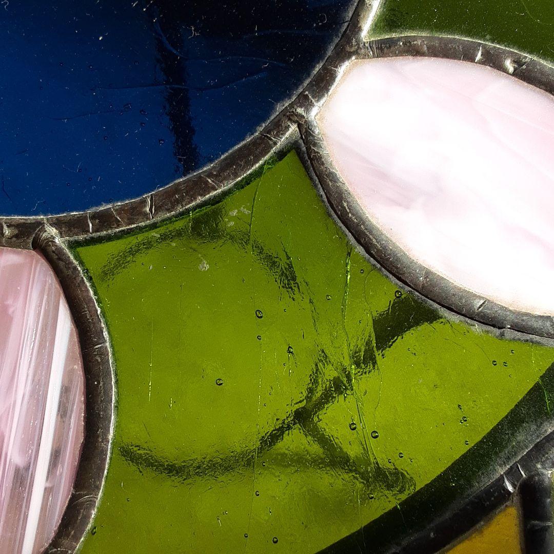 ステンドグラスのサイドテーブル