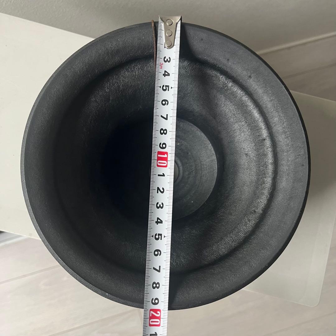 【未使用】カタチ製作所　レザーブラック　ドリッパー Low L