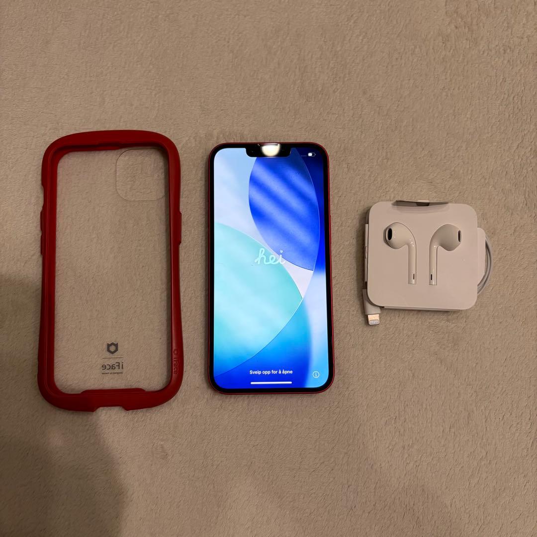 Apple iPhone 13 本体 レッド　赤　256GB simフリー