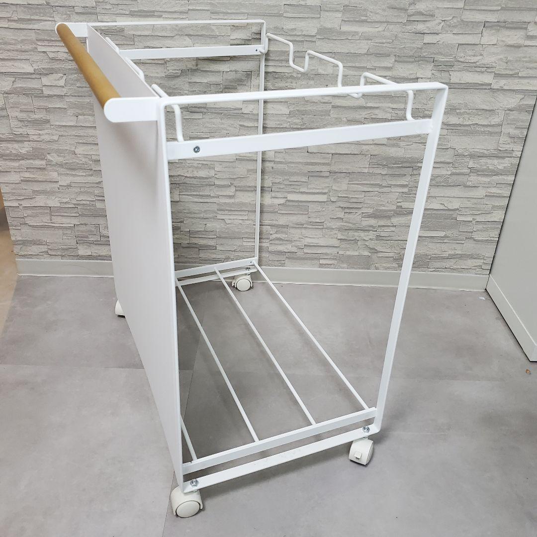 【極美品】山崎実業 TOSCA トスカ 目隠し３分別ダストワゴン