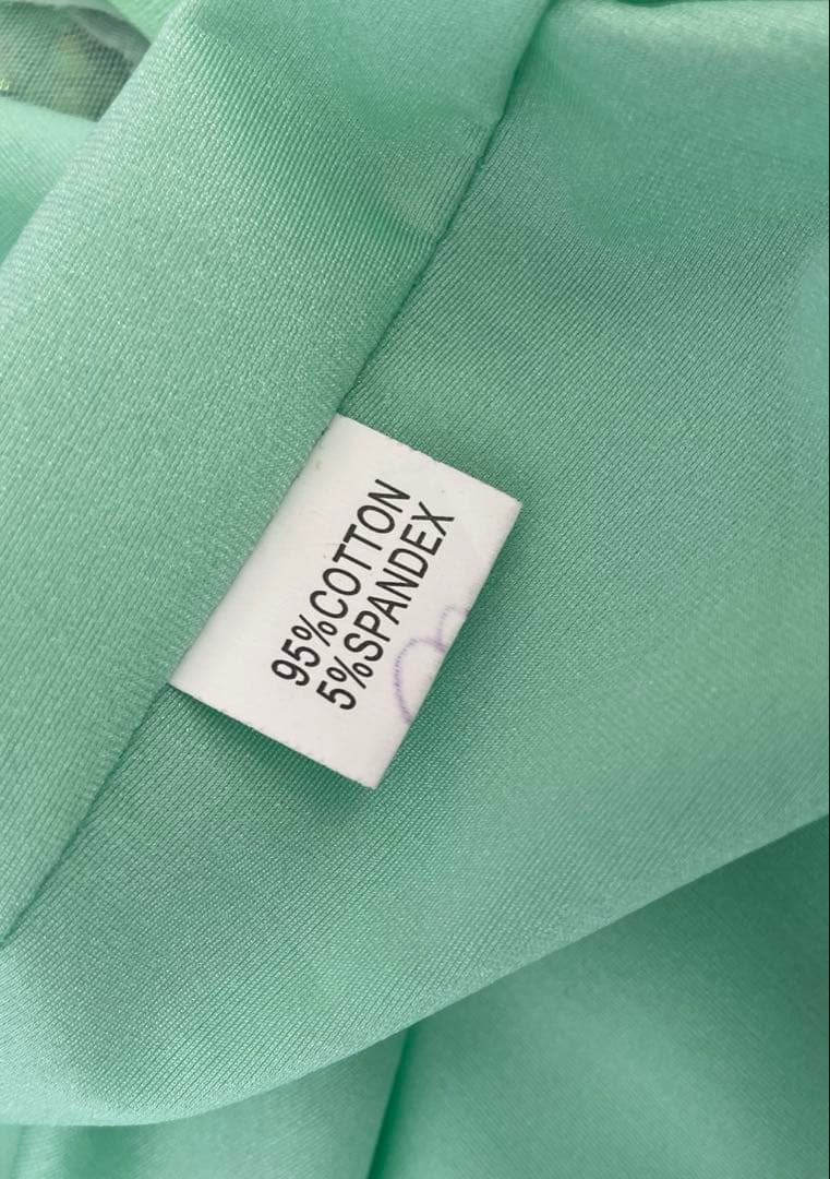 社交ダンス　スタンダードドレス⭐️ミントグリーンドレス