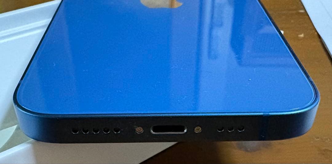 美品　iPhone13 ブルー　100% 128GB