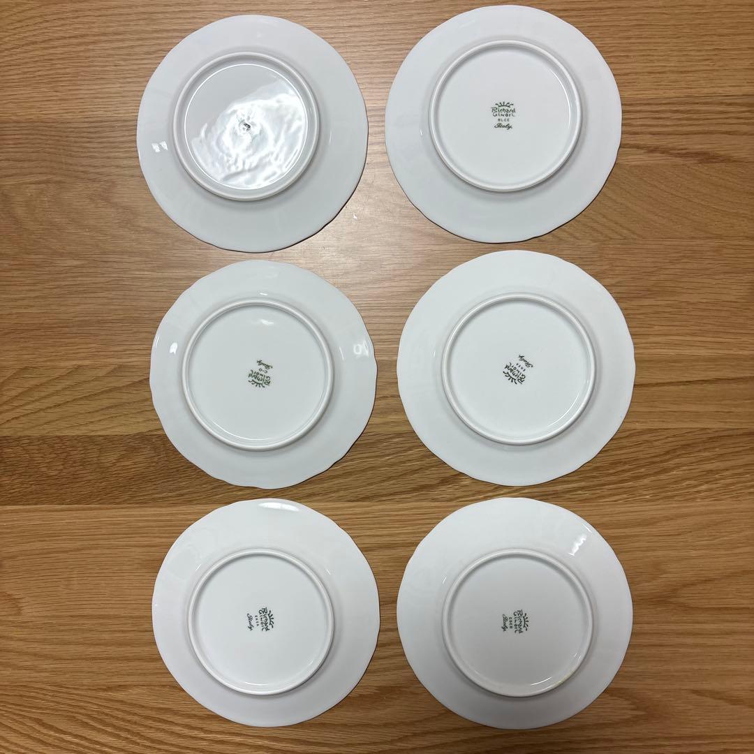リチャードジノリ オリエントエクスプレス プレート6枚セット