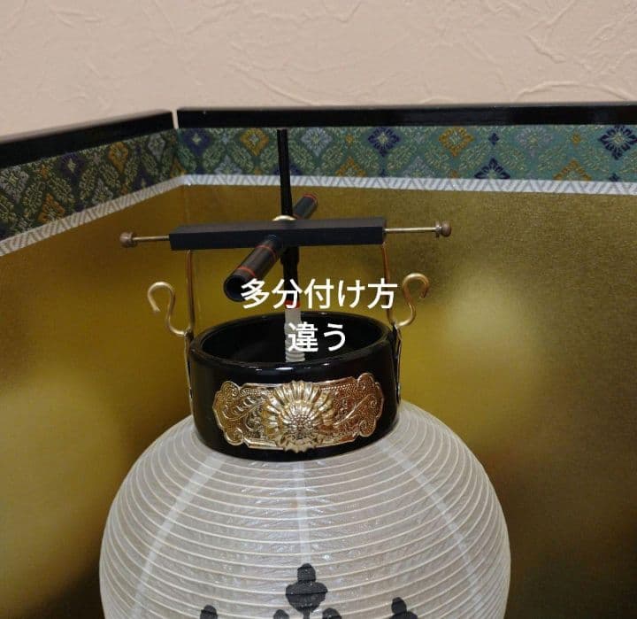 ひな人形ではないけど　5月人形