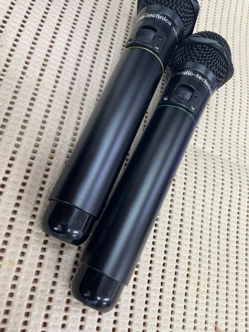 audio-technica赤外線ワイヤレスマイク 2本セット