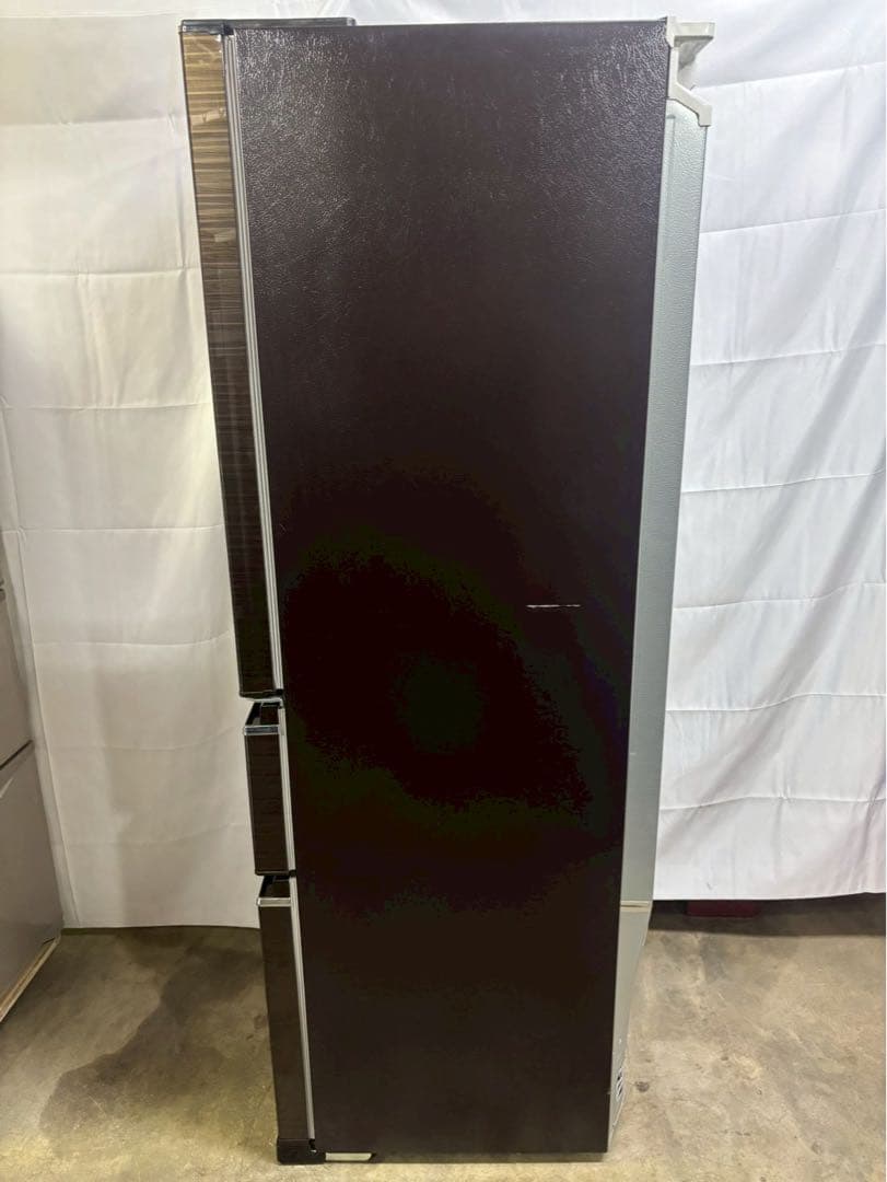 三菱電機 3ドア冷蔵庫 MR-CX37F-BR 2021年製365L 右開き