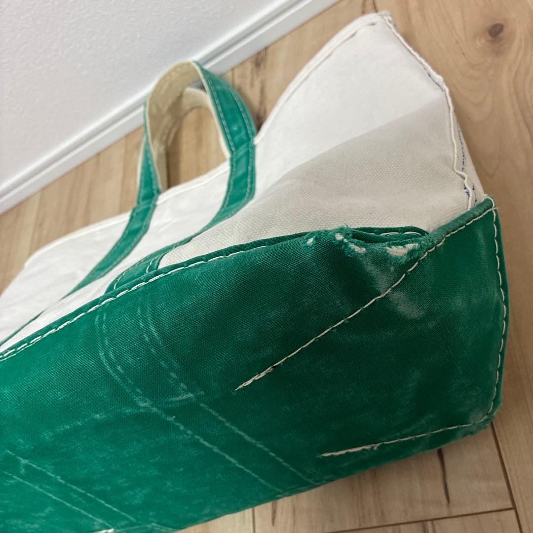 専用L.L.Beanエルエルビーン80's2色ギザタグ　トートバック　グリーンM