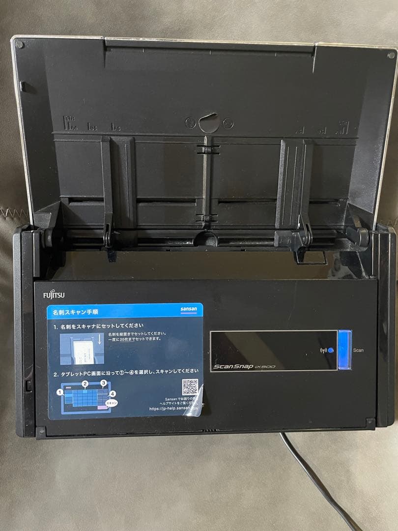 scan snap ix500 スキャン回数17838