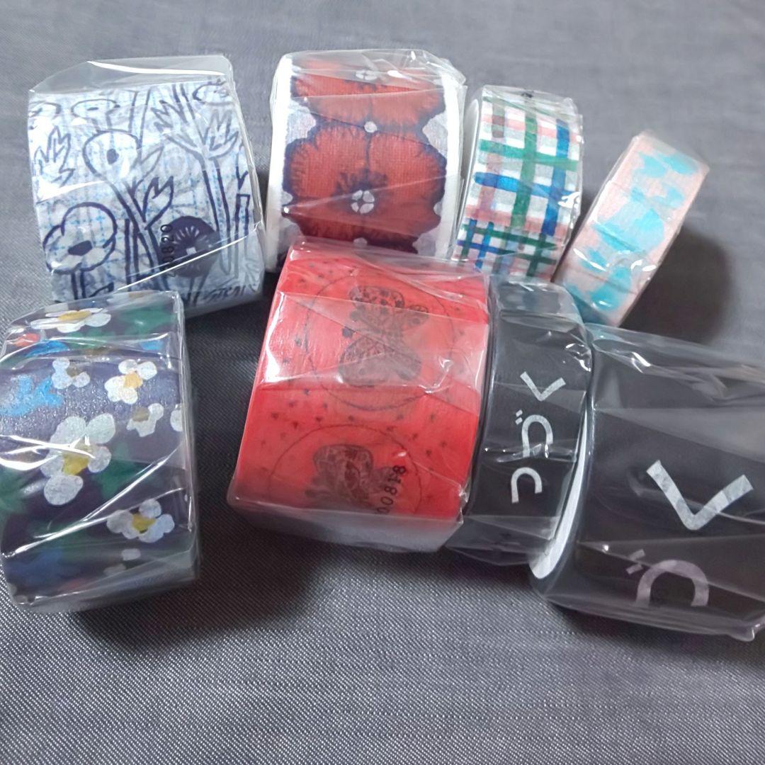 ミナペルホネン 8個 マスキングテープ ①