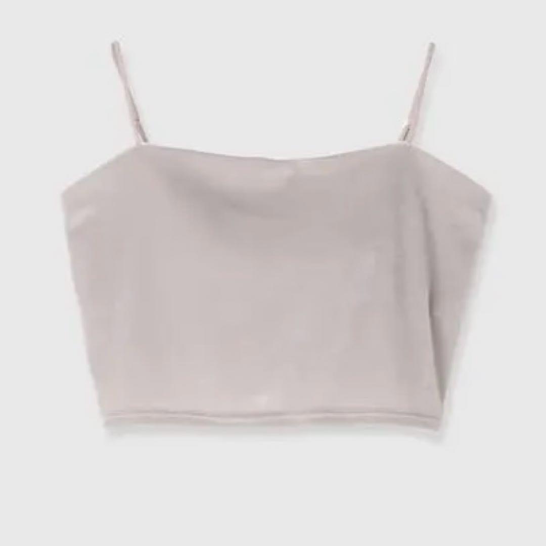 OUR WACOAL×anuans カップインベロアキャミソール