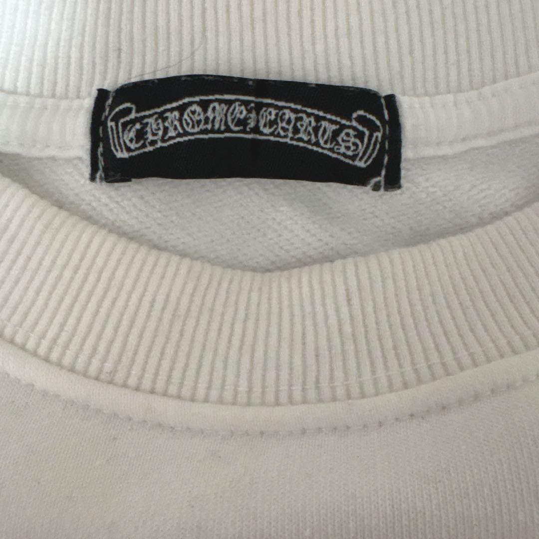 ま*と様 CHROME HEARTS ホワイト スウェット