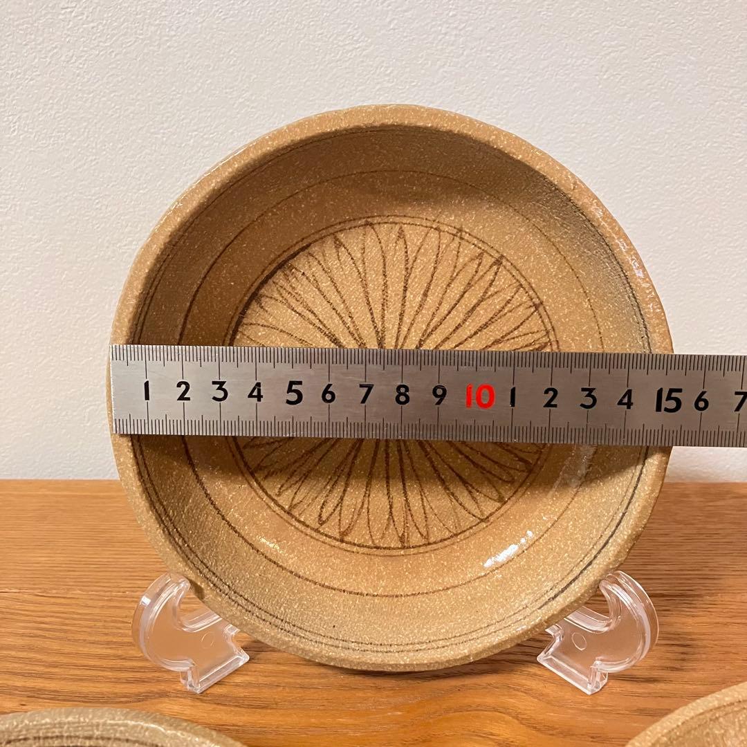 瀬戸唐津　菊花文　鉢　皿　5枚