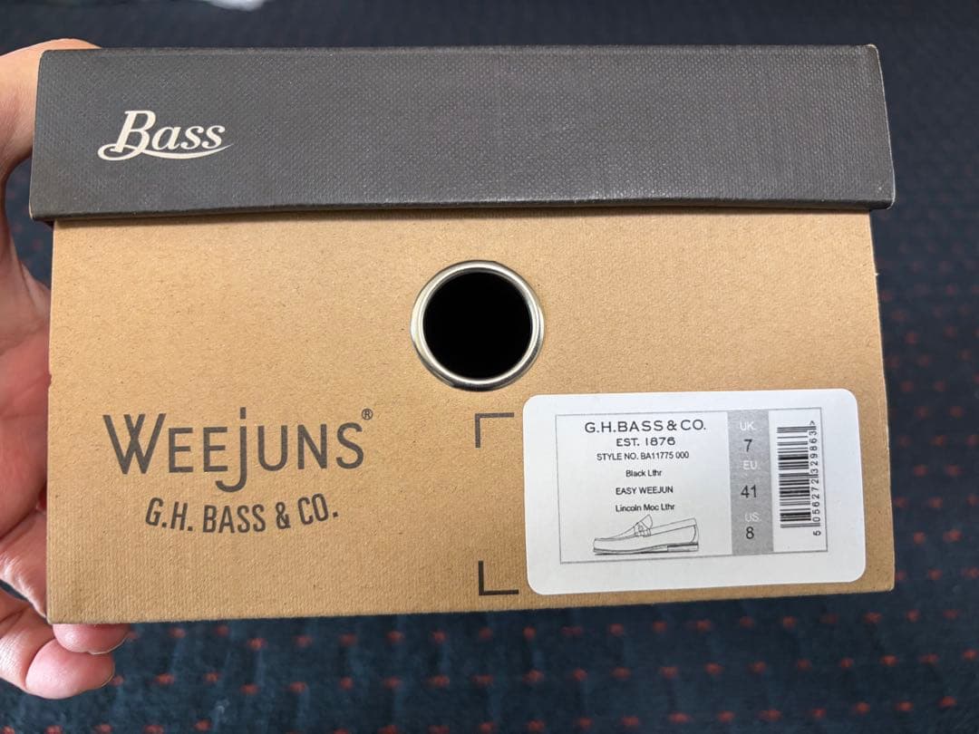 定価34,100円 G.H.BASS ローファー ビットローファー US8