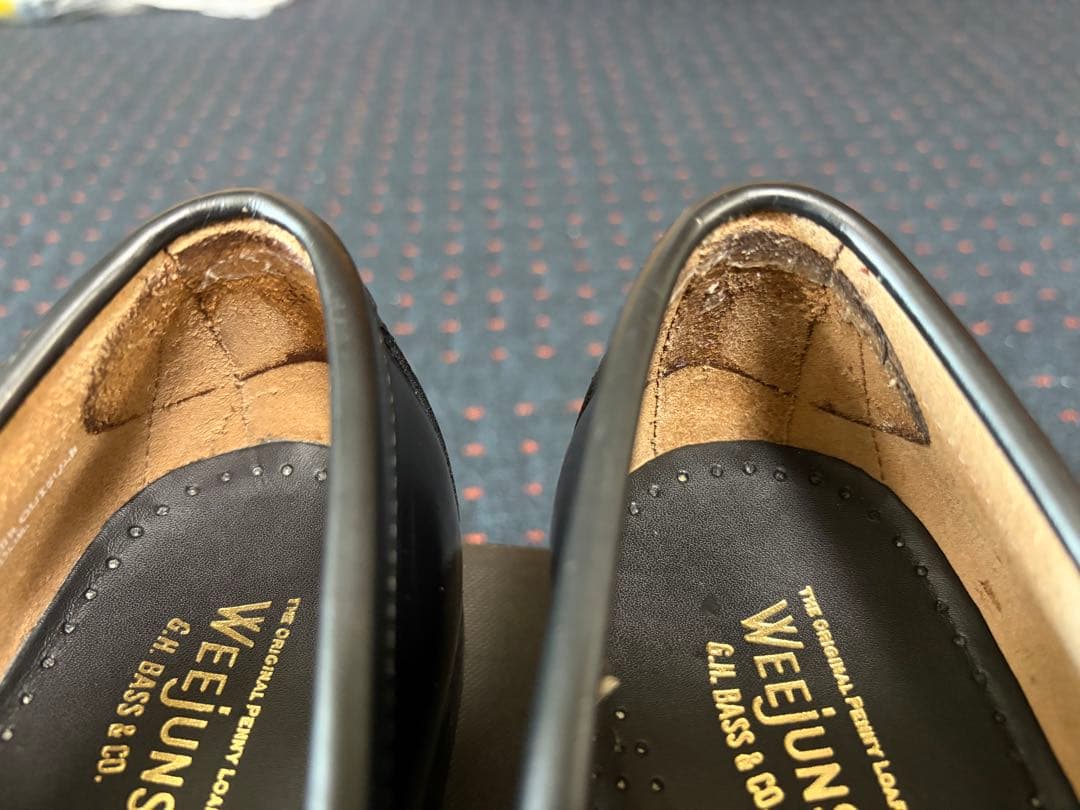 定価34,100円 G.H.BASS ローファー ビットローファー US8