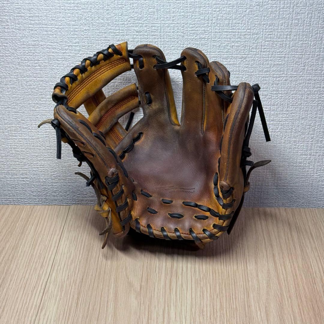 IPセレクト 硬式 内野手用 クロス締め/逆巻き