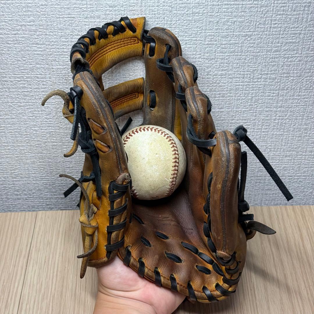 IPセレクト 硬式 内野手用 クロス締め/逆巻き