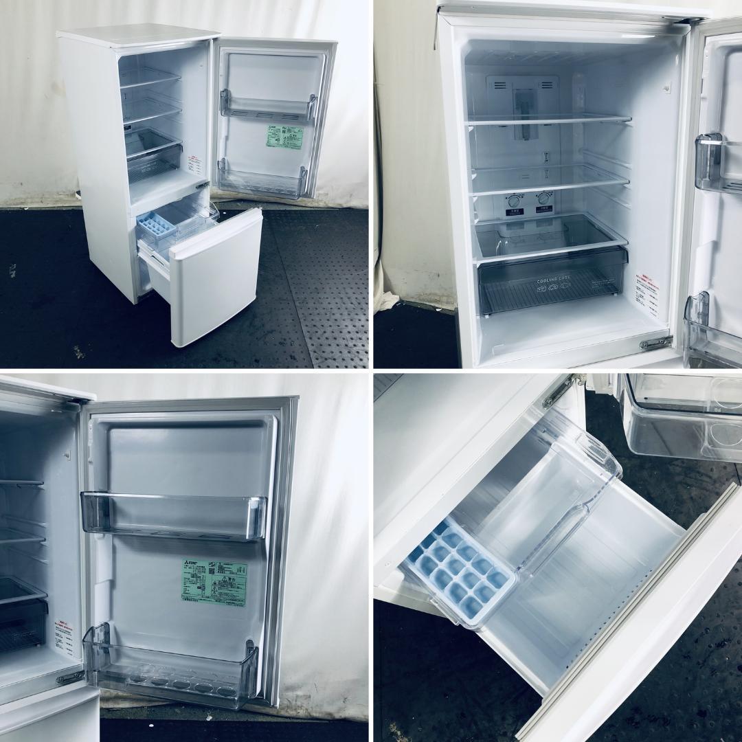 ★送料・設置無料★ 中古 2ドア冷蔵庫 三菱 (No.1075)