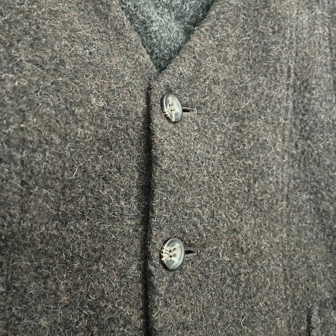 80'90'DRIES VAN NOTENドリスヴァンノッテンウールベスト旧ロゴ