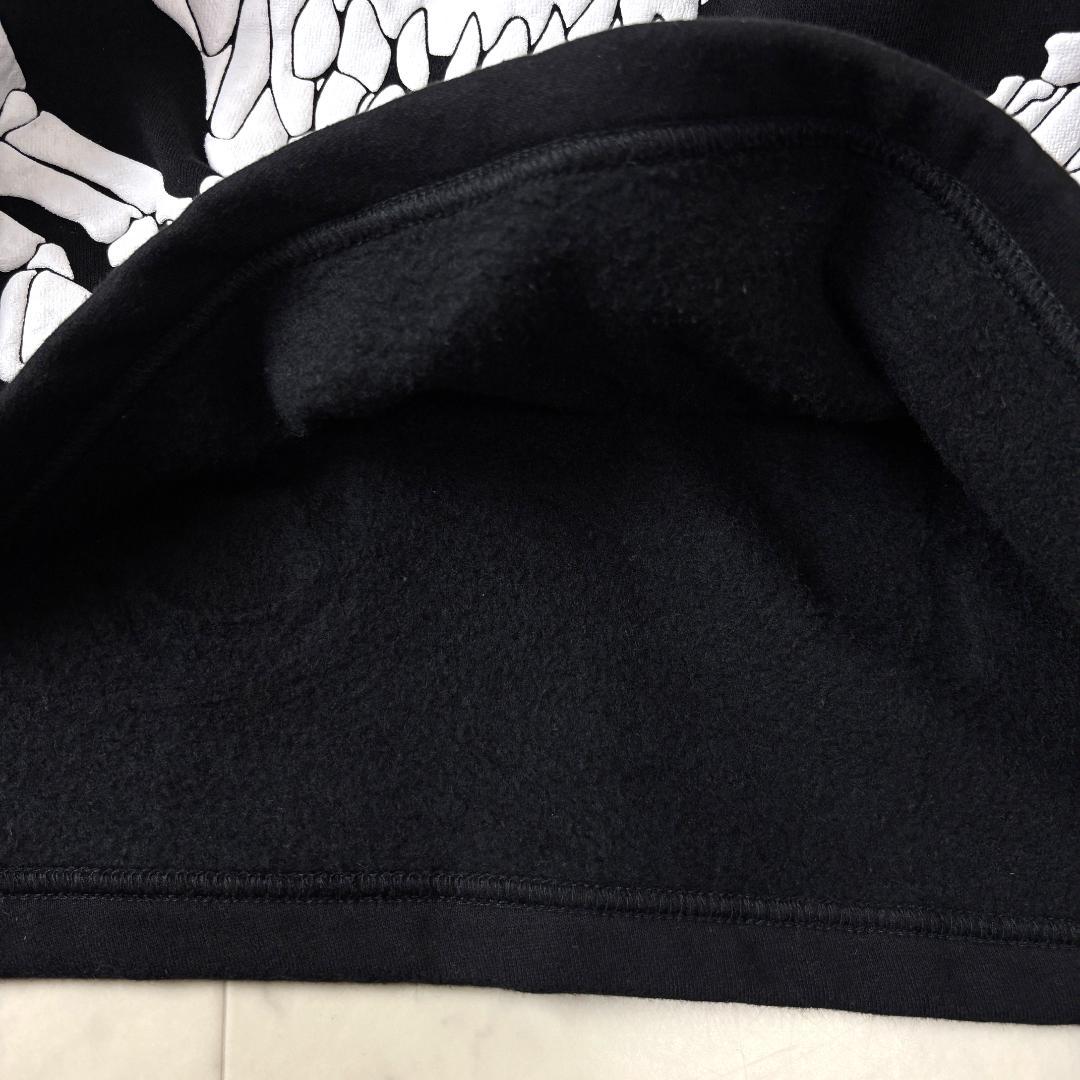 レア✨ KTZ スケルトン L トレーナー オーバーサイズ ビッグシルエット 黒