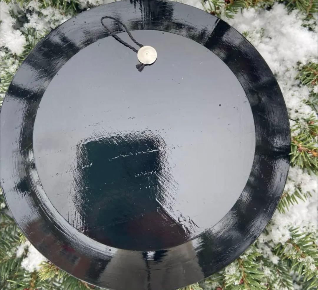 現地職人製作　ペトリキウカ塗りのプレート（ホロベッツ）15cm