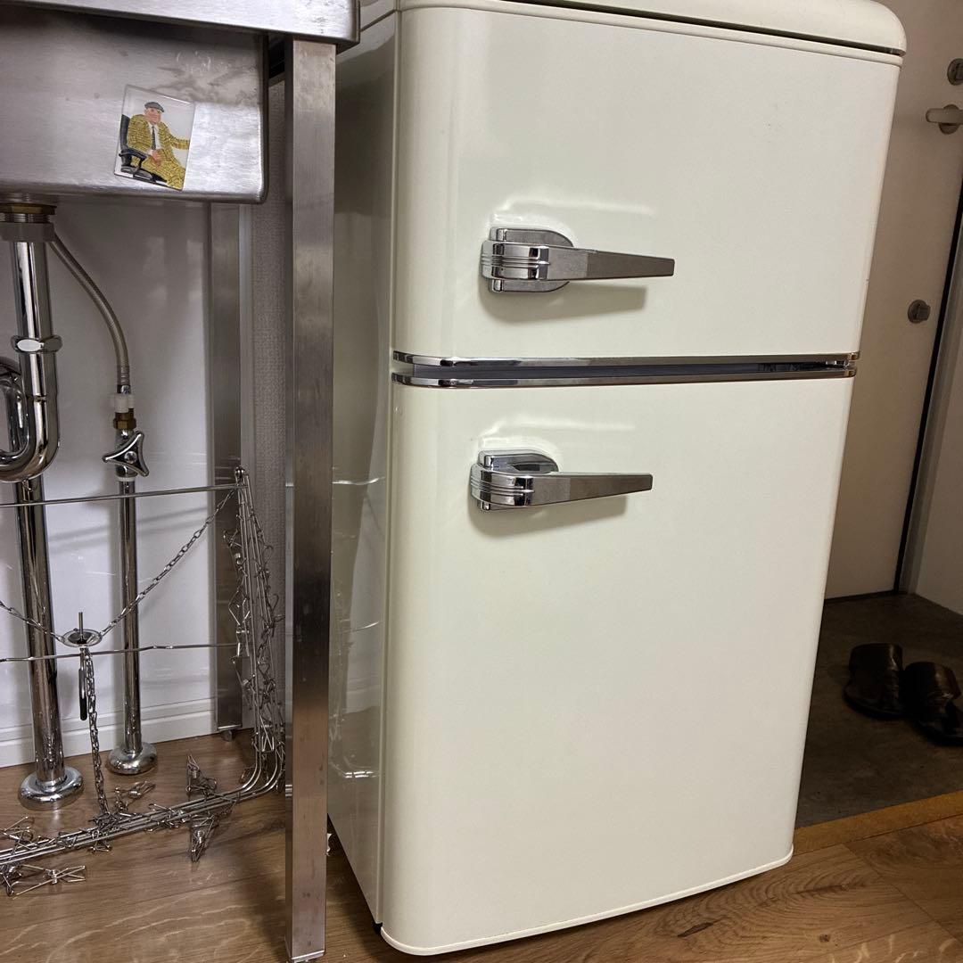 【美品！！✨】アイリスプラザ 冷蔵庫 81L ホワイト