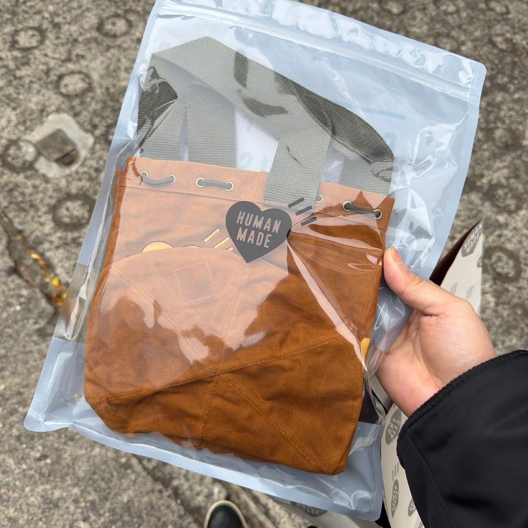 バッグ HUMAN MADE Drawstring Bag \"Brown\"