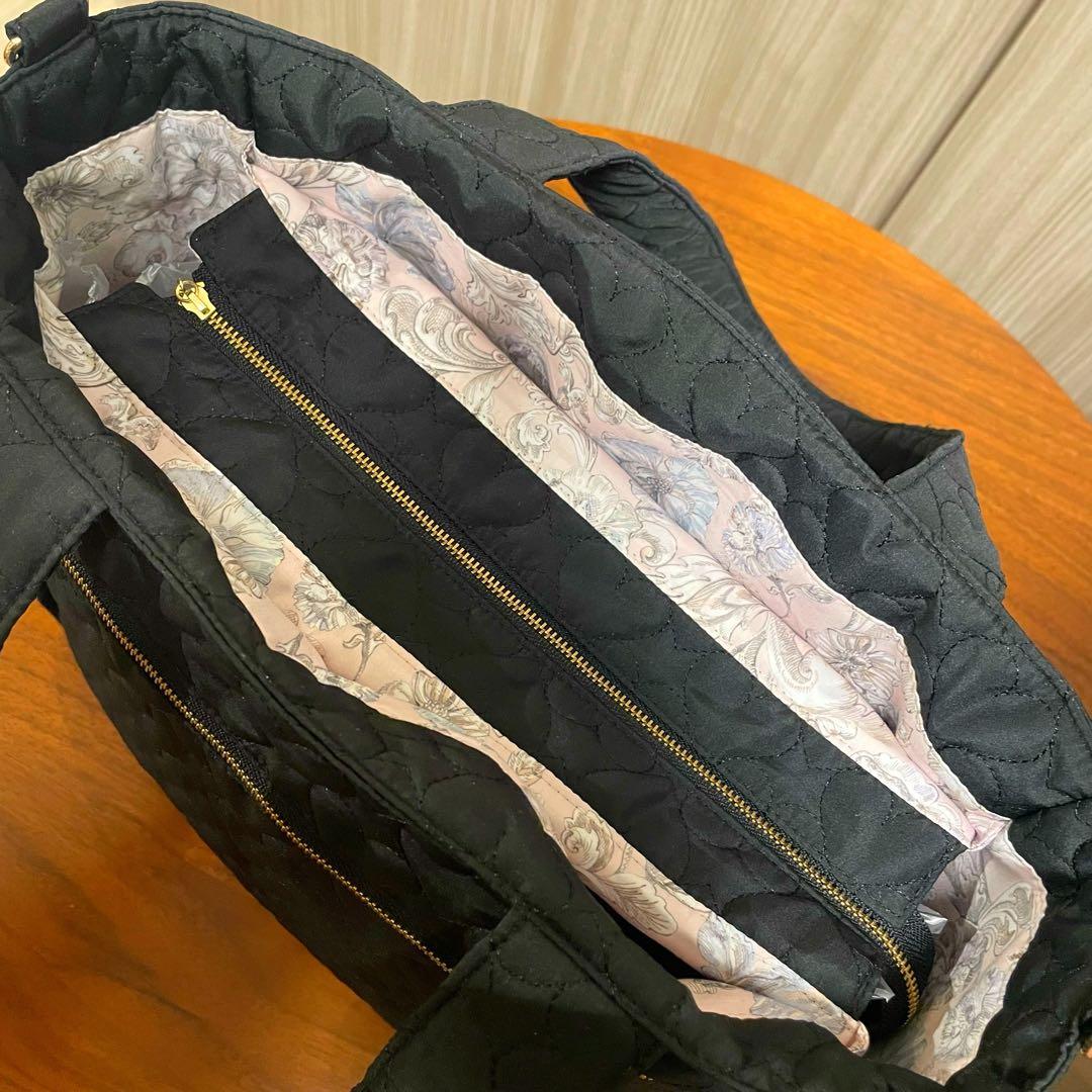 はるちゃん★☆　バッグ　ハートキルティング　アレキサンダーマーブル