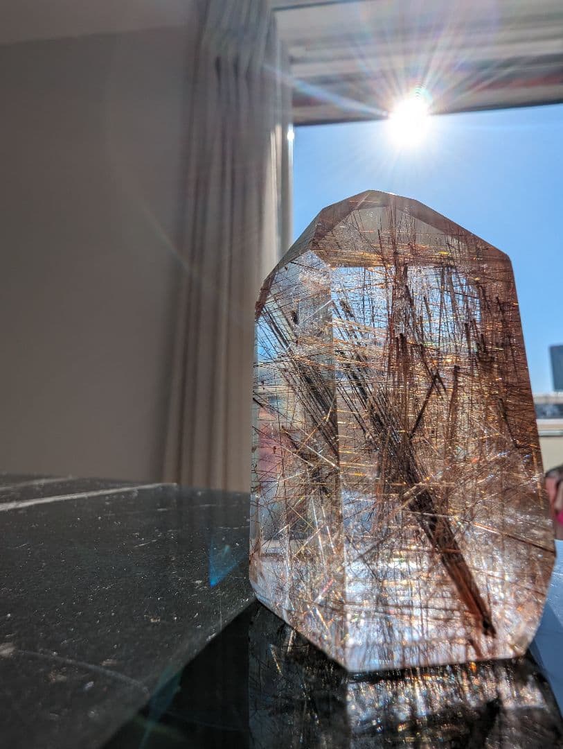 ルチル天然石　金運爆上げパワーストーン