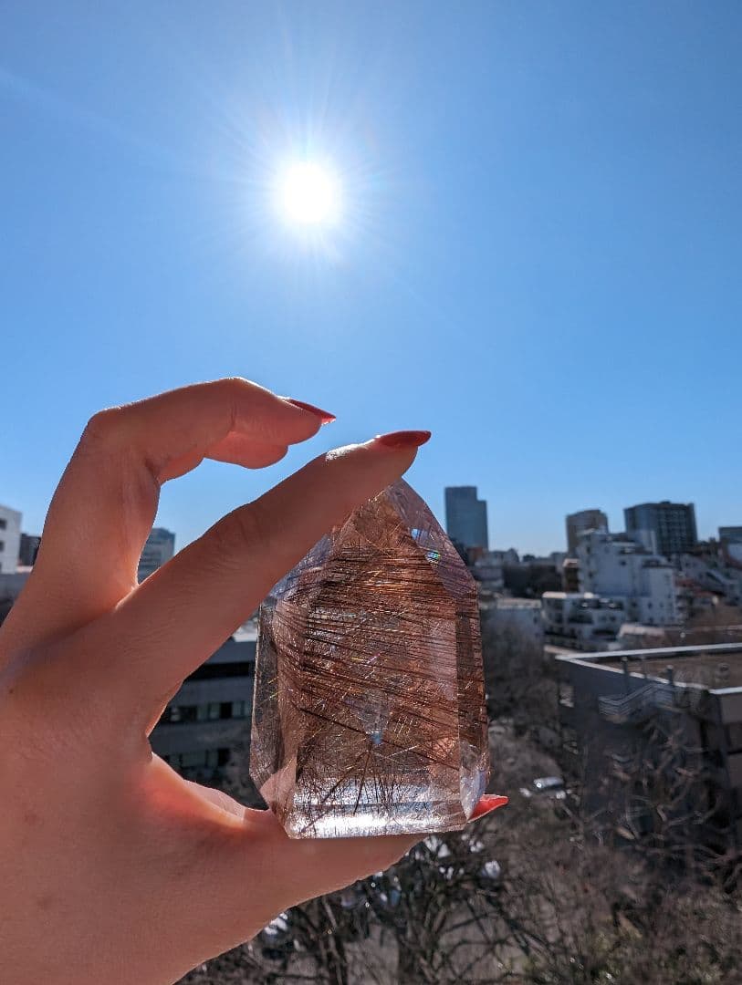 ルチル天然石　金運爆上げパワーストーン