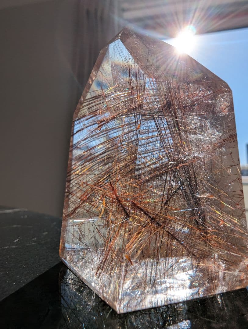 ルチル天然石　金運爆上げパワーストーン