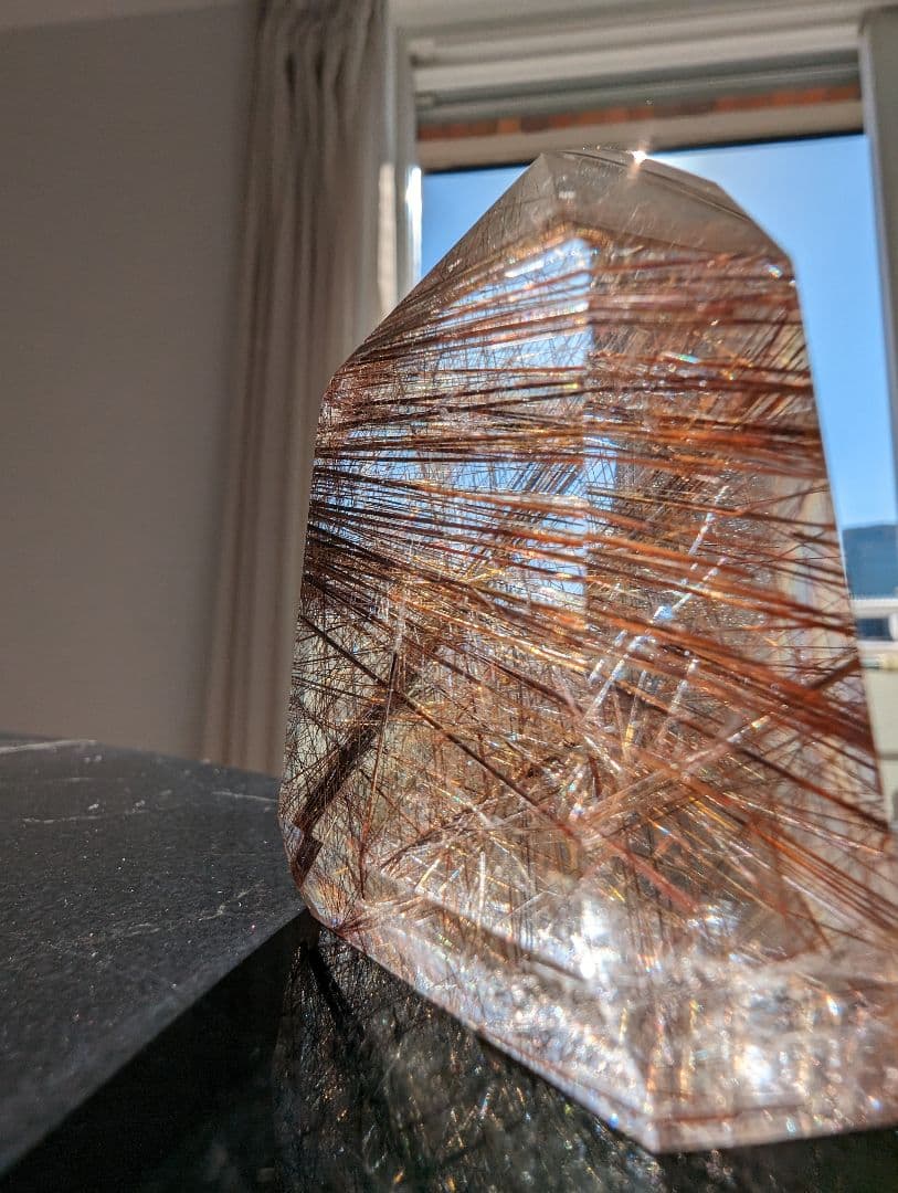 ルチル天然石　金運爆上げパワーストーン