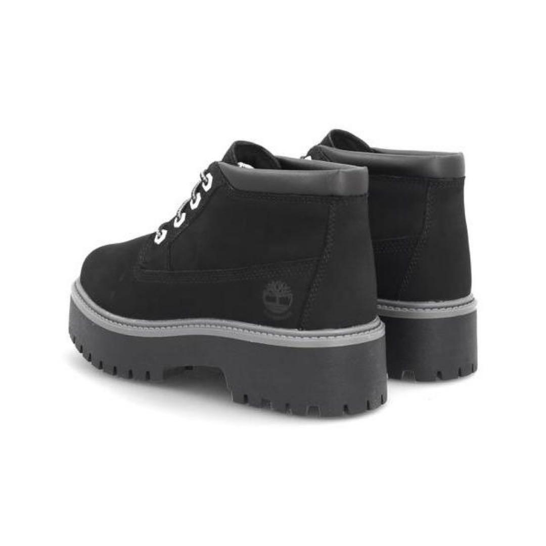 新品未使用Timberlandブラックミッドカットブーツ