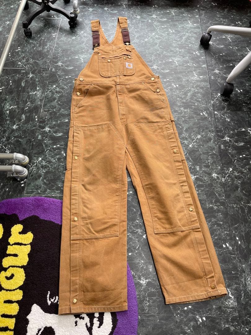 Carhartt カーハート ダブルニー ダック オーバーオール　34×32