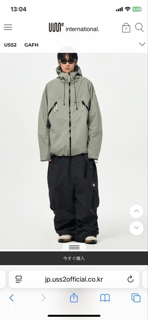 新品　USS2 大人気　25/26モデル　スノーボード　ウェア　上下セット　XL