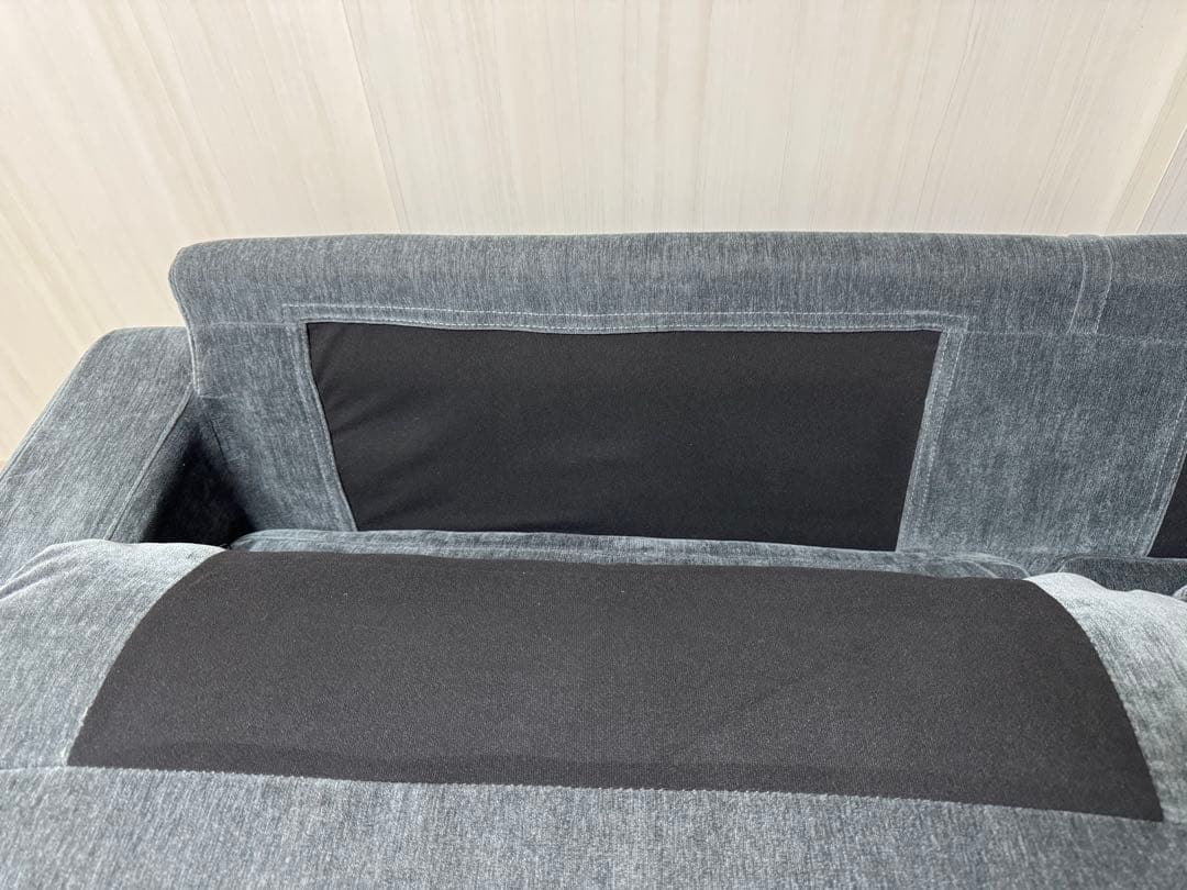 ソファ　2.3人掛け　［関家具］エレーナ　ファブリックチャコール