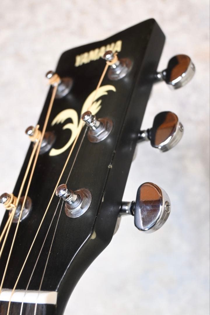 【整備・清掃・弦交換済】YAMAHA FG-412 BL アコギ ブラック 黒