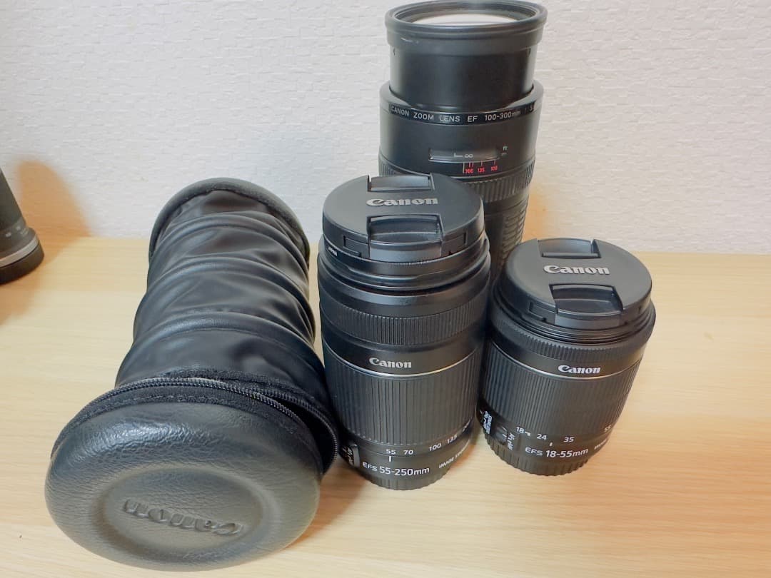 Canon EFレンズ3本セット