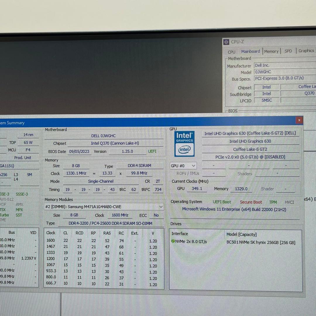 Windowsデスクトップ Dell Optiplex 7470 AIO i5-9500Office2021
