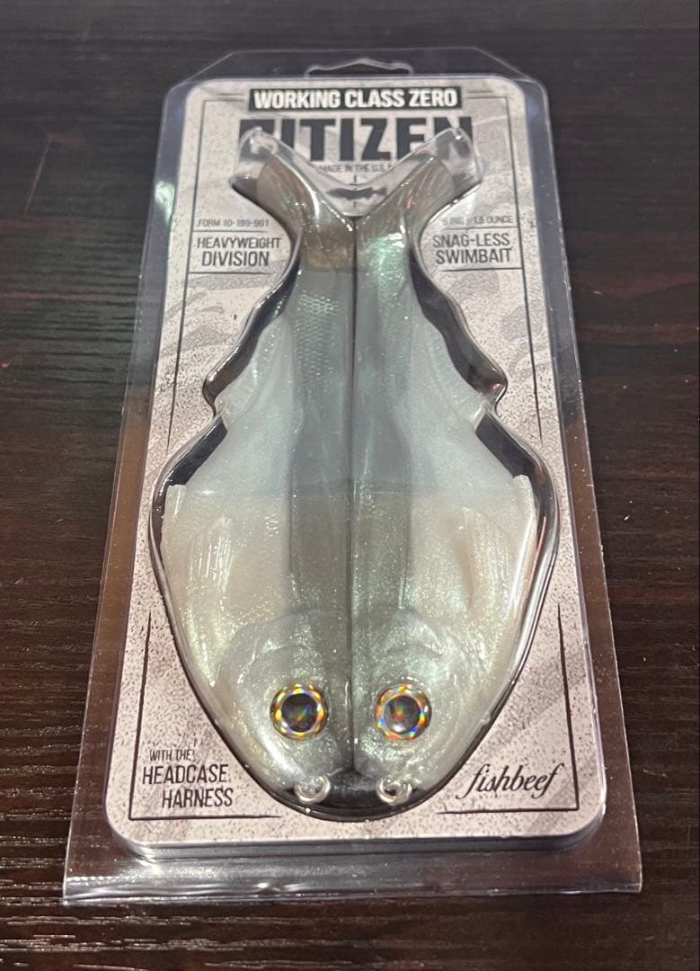 WORKING CLASS ZERO CITIZEN スイムベイト6インチ